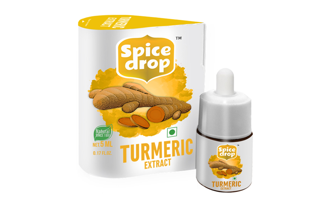 Spice Drop Turmeric Extract    Pack  5 millilitre